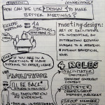 #uxweek Day 3 Sketchnotes: Critical Thinking and Meeting Design. That's the Stuff.